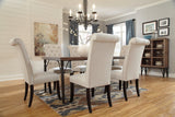 Tripton Linen Dining Chair - Ella Furniture