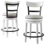 Valebeck Brown Counter Height Bar Stool - Ella Furniture