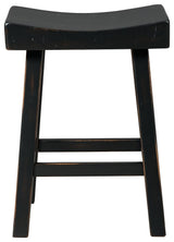 Glosco Black Counter Height Bar Stool - Ella Furniture