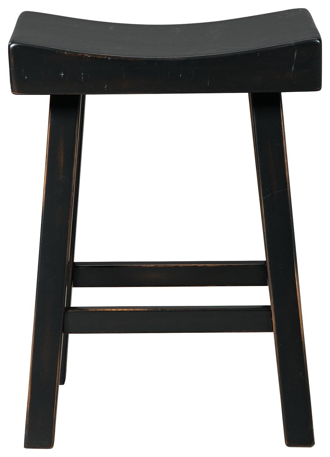 Glosco Black Counter Height Bar Stool - Ella Furniture