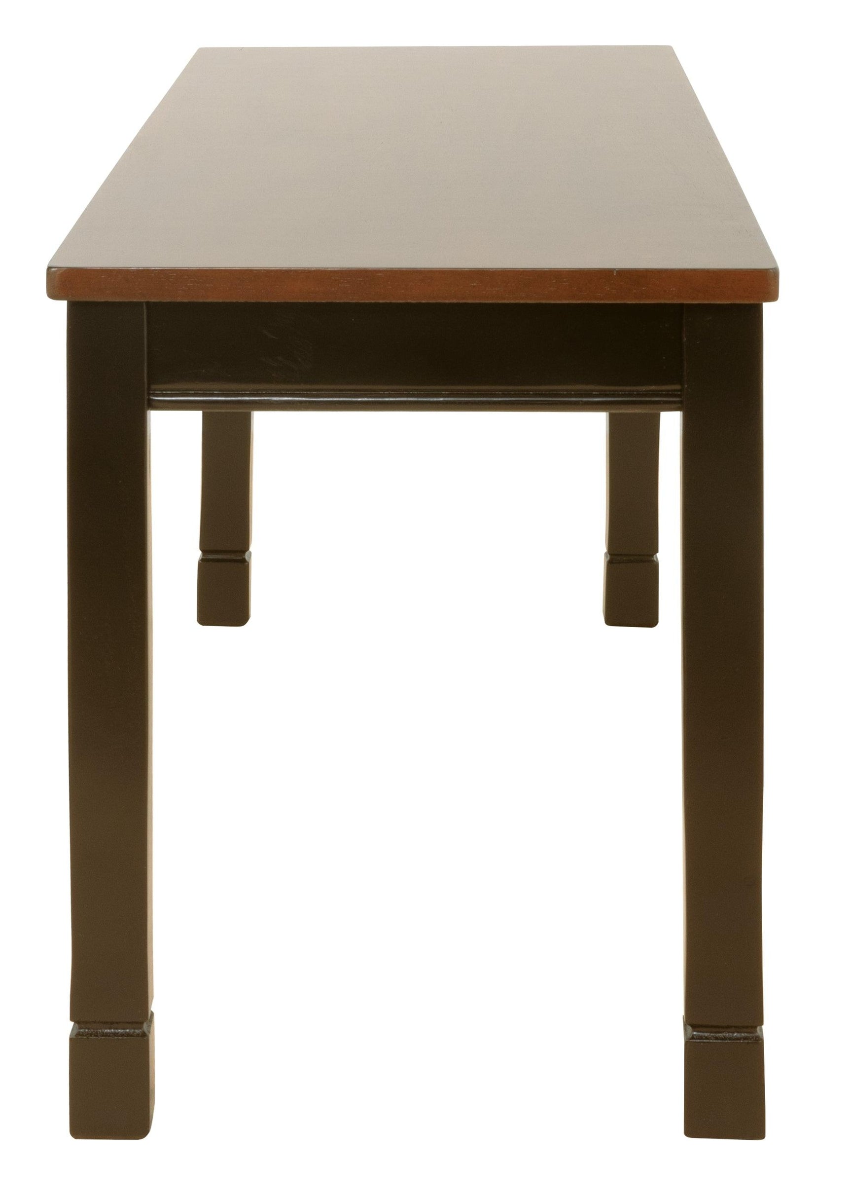 Owingsville Black/brown Dining Bench - Ella Furniture