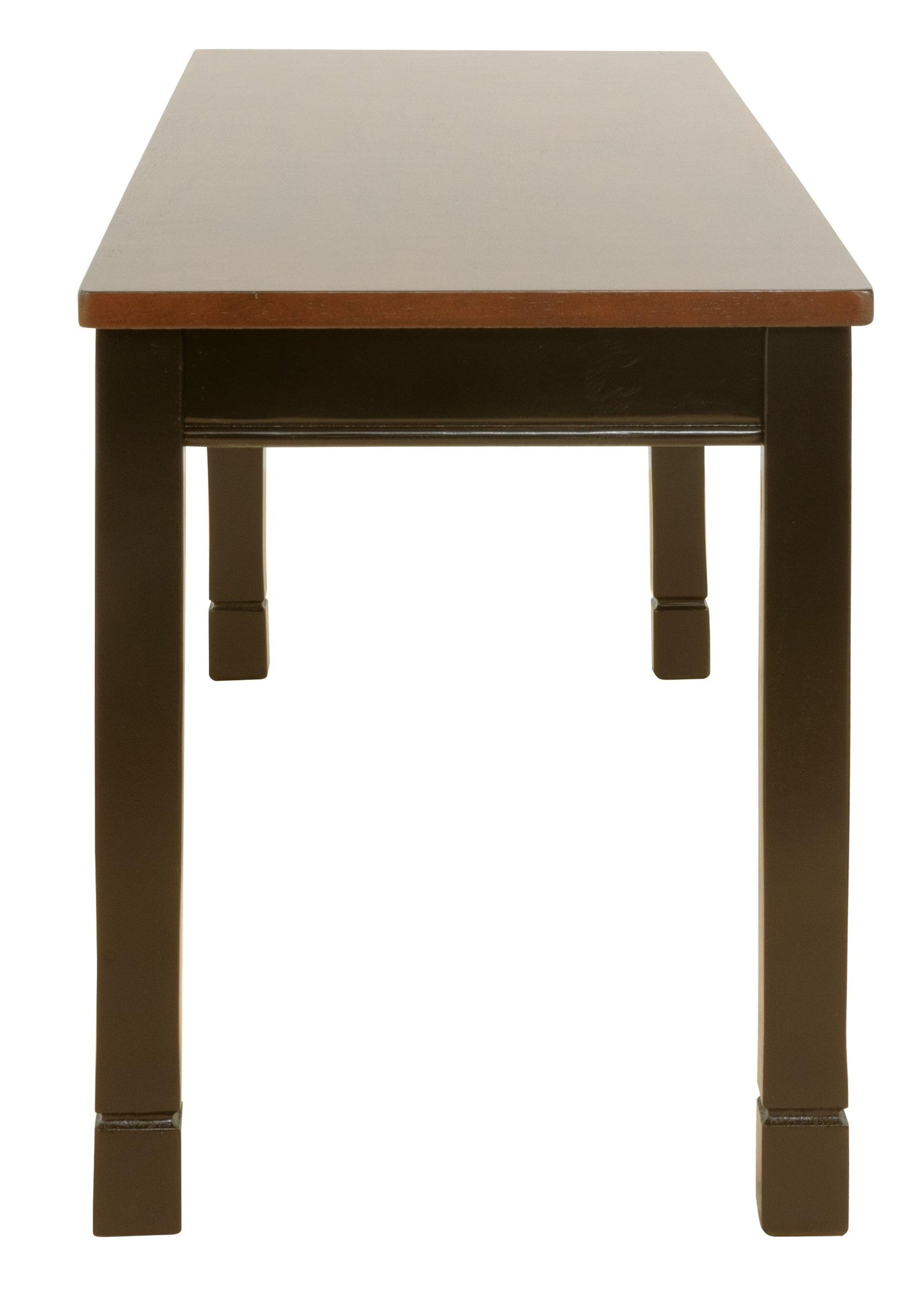 Owingsville Black/brown Dining Bench - Ella Furniture