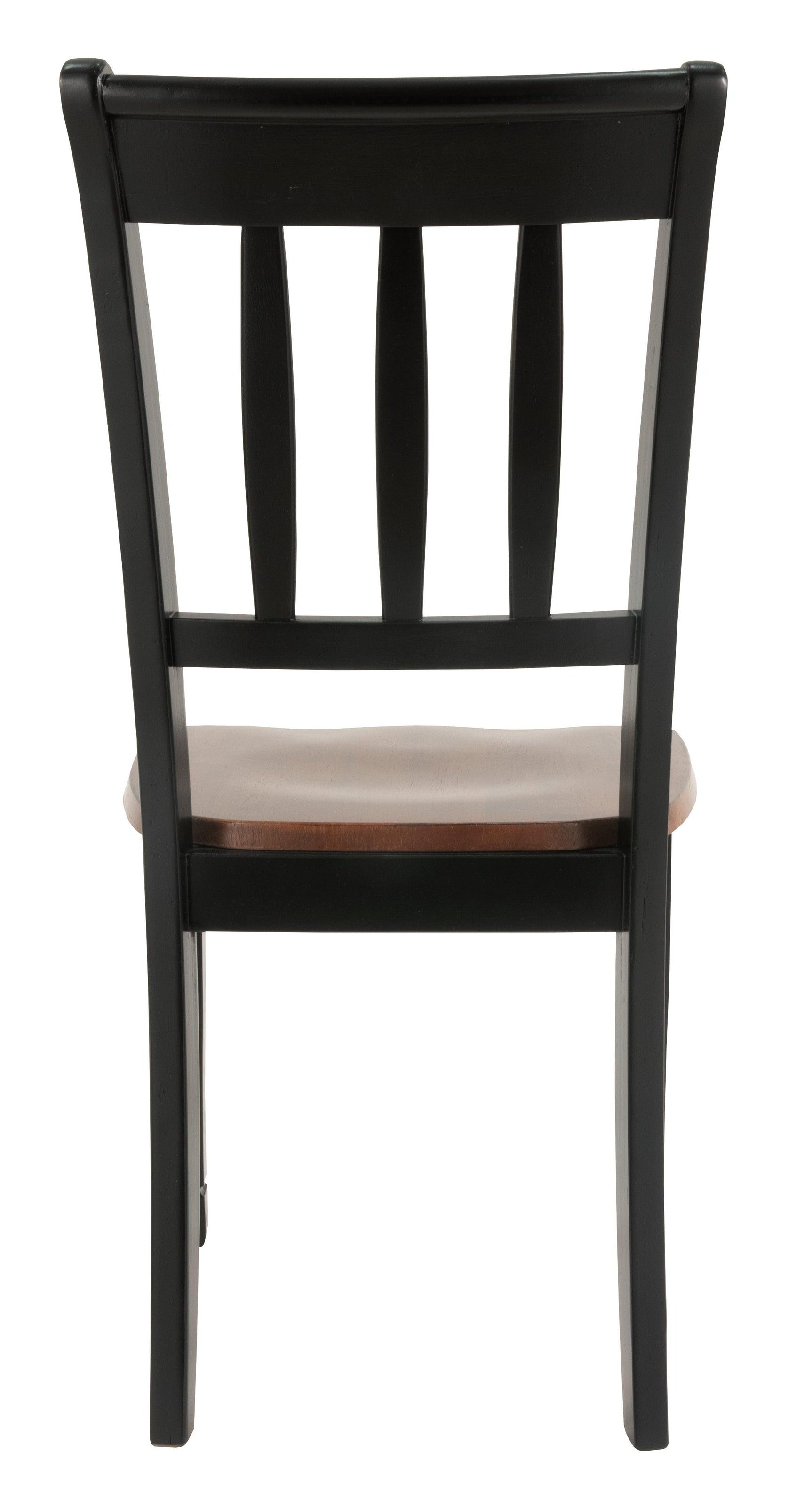 Owingsville Black/brown Dining Chair - Ella Furniture