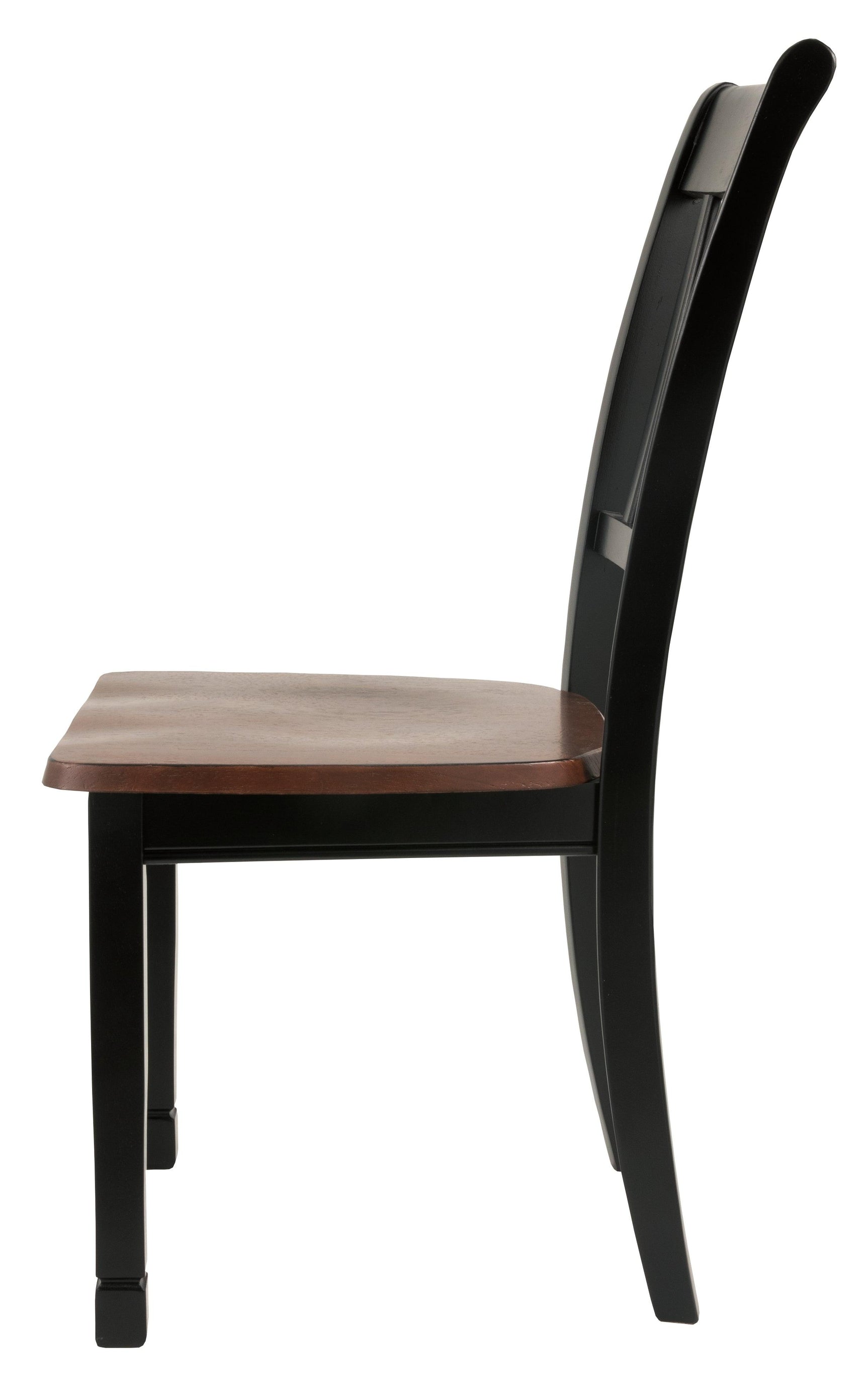 Owingsville Black/brown Dining Chair - Ella Furniture