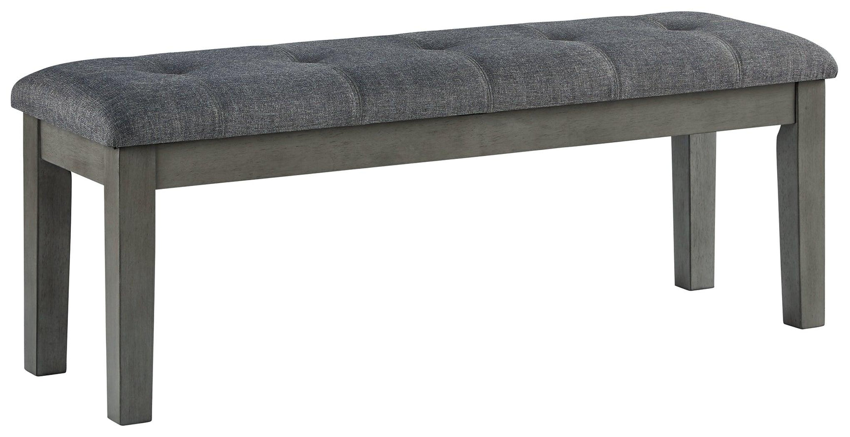 Hallanden Two-tone Gray 50" Dining Bench - Ella Furniture