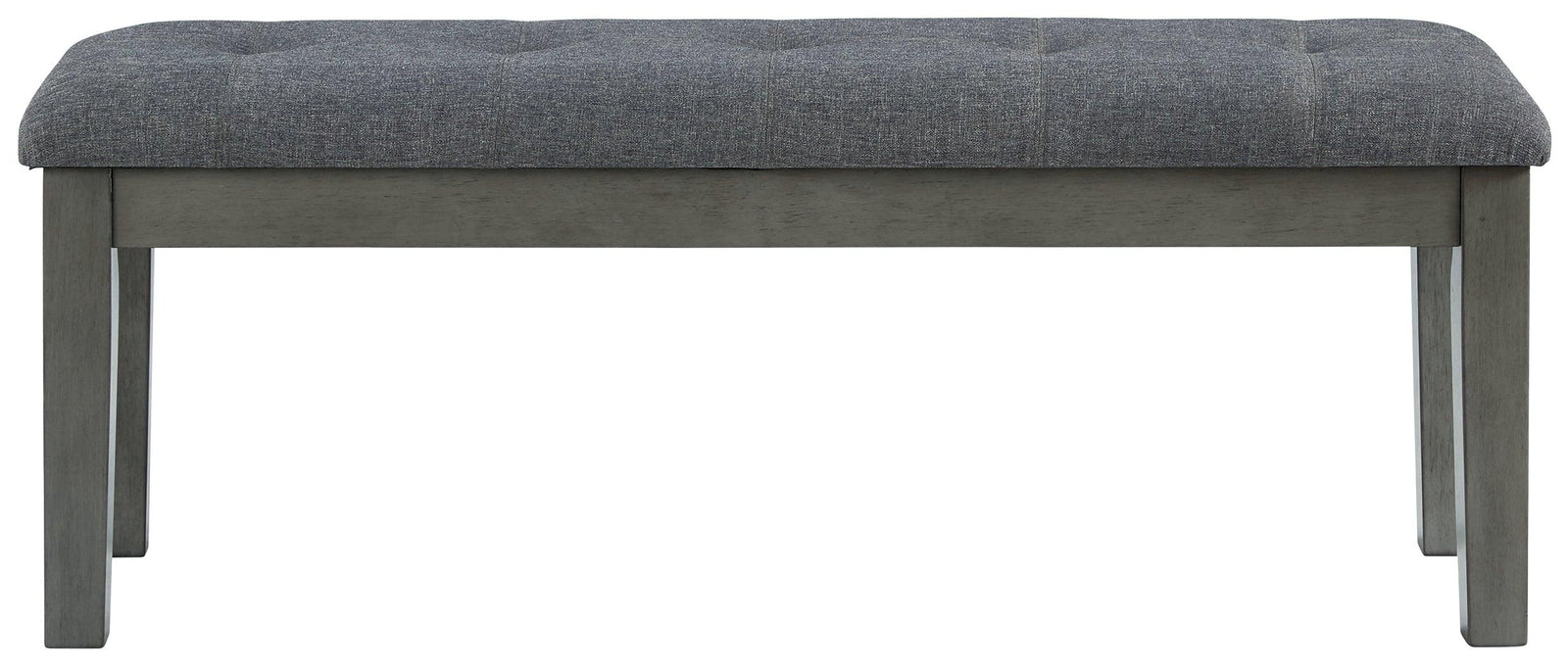 Hallanden Two-tone Gray 50" Dining Bench - Ella Furniture