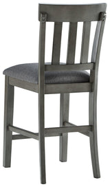 Hallanden Two-tone Gray Counter Height Bar Stool - Ella Furniture