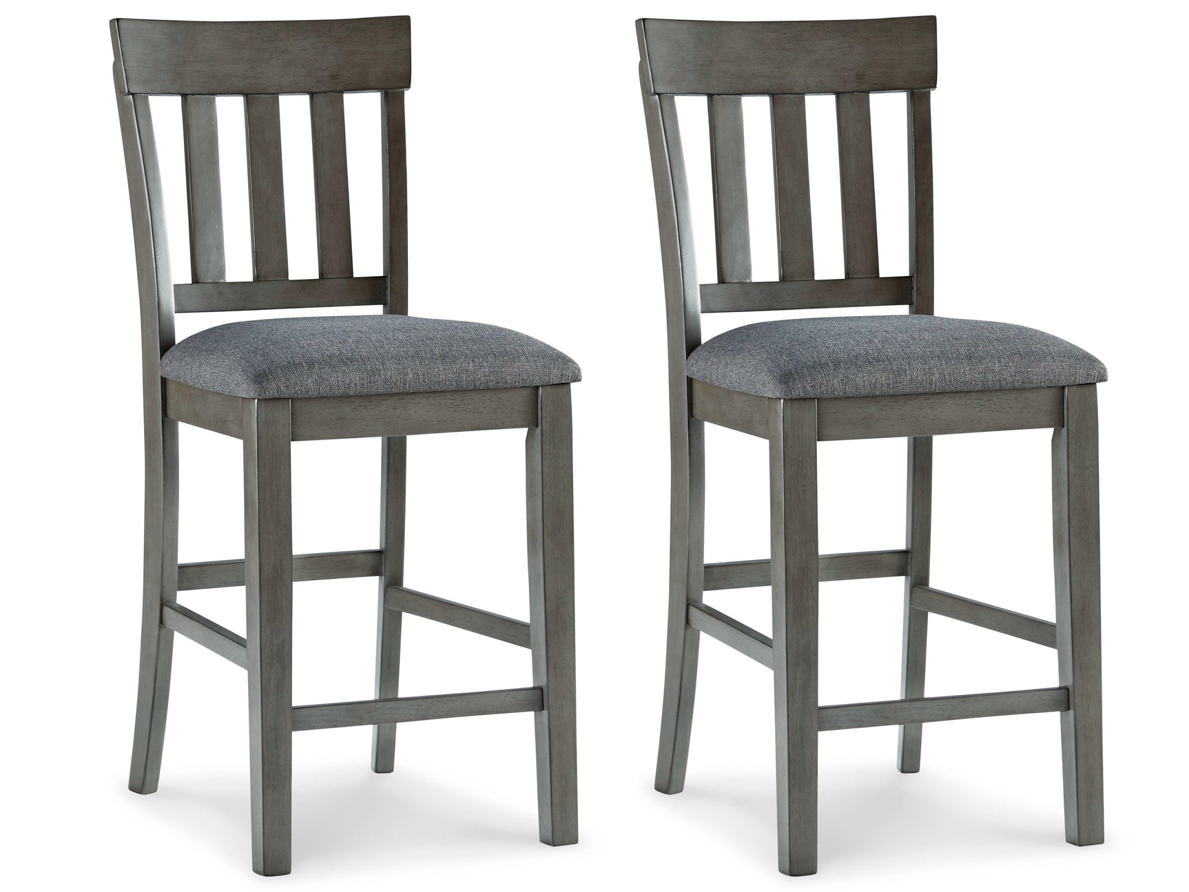 Hallanden Two-tone Gray Counter Height Bar Stool - Ella Furniture