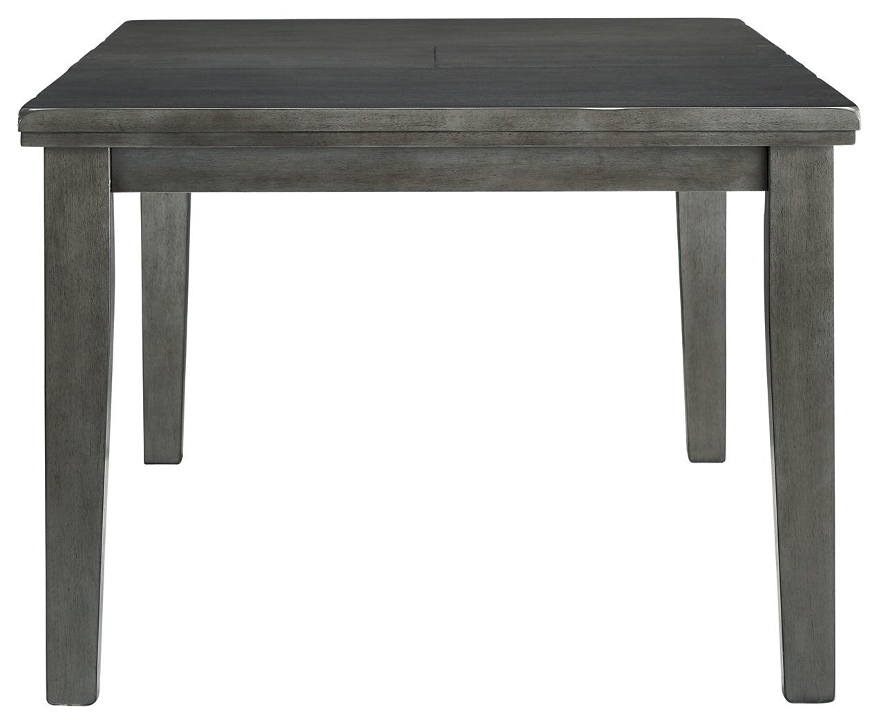 Hallanden Gray Dining Extension Table - Ella Furniture