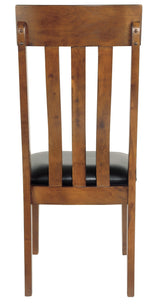 Ralene Medium Brown Dining Chair - Ella Furniture