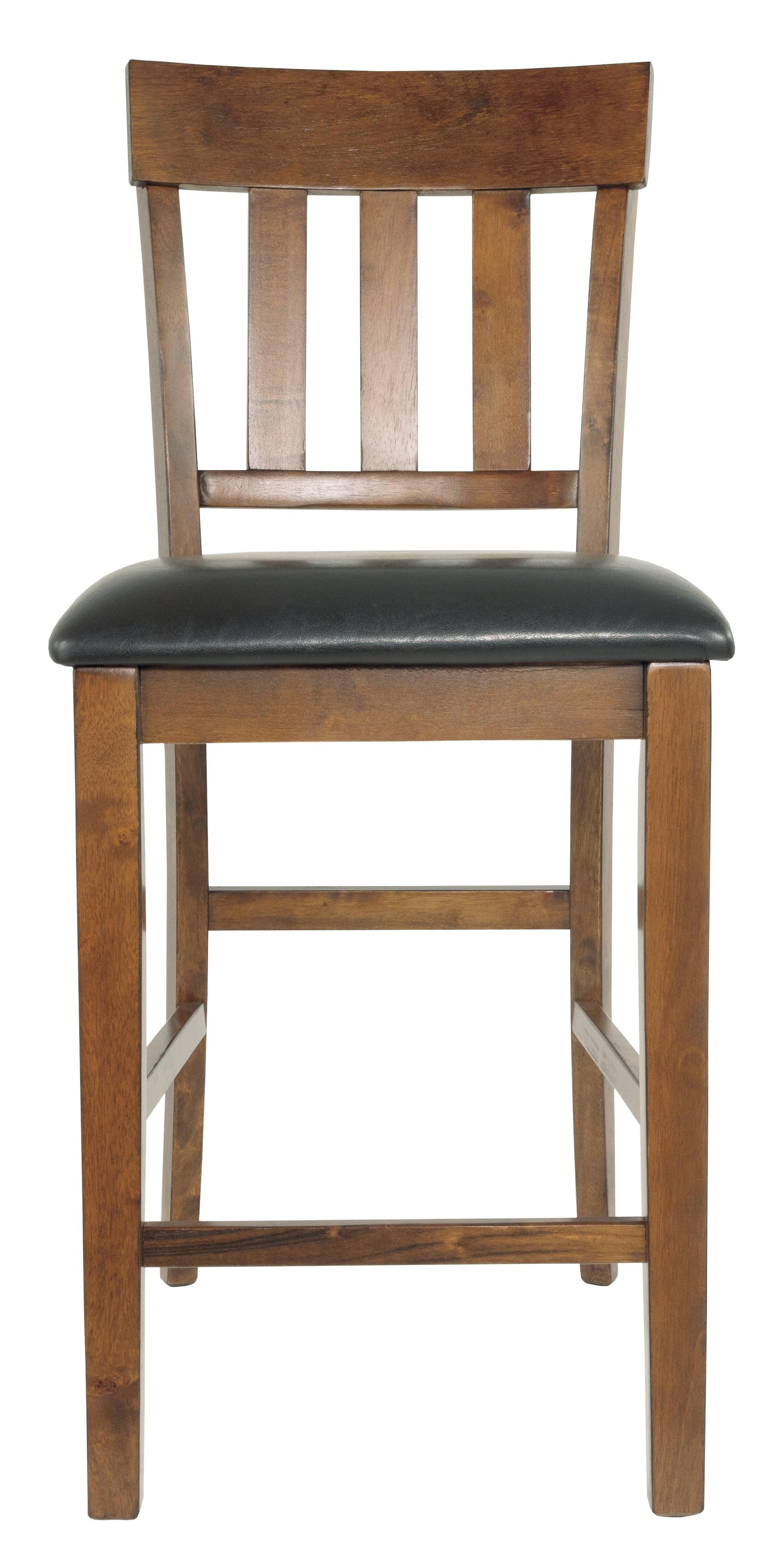 Ralene Medium Brown Counter Height Bar Stool - Ella Furniture