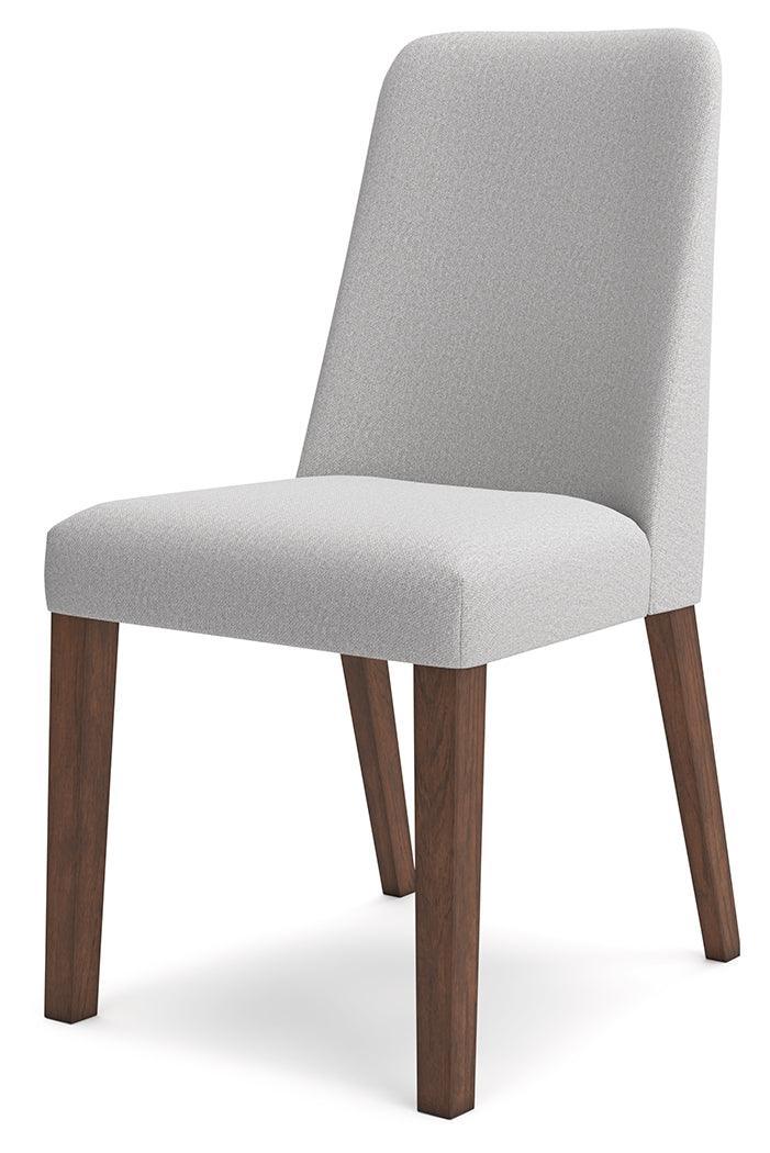 Lyncott Gray/brown Dining Chair - Ella Furniture