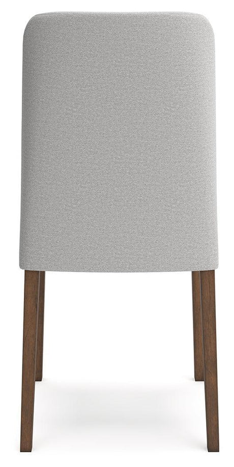 Lyncott Gray/brown Dining Chair - Ella Furniture