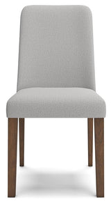 Lyncott Gray/brown Dining Chair - Ella Furniture