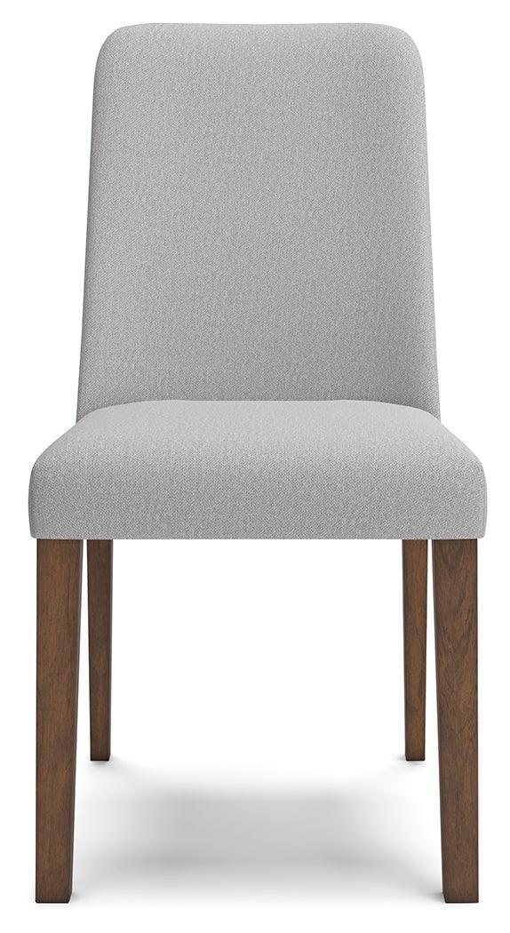 Lyncott Gray/brown Dining Chair - Ella Furniture