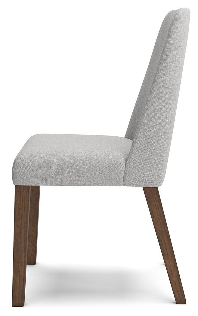 Lyncott Gray/brown Dining Chair - Ella Furniture