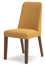 Lyncott Mustard/brown Dining Chair - Ella Furniture