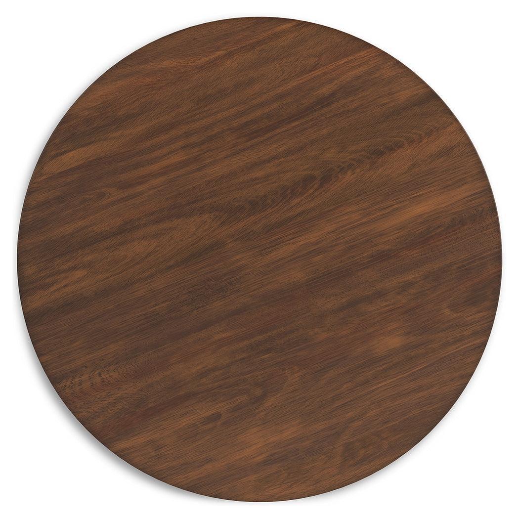 Lyncott Brown Counter Height Dining Table - Ella Furniture
