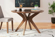 Lyncott Brown Dining Table - Ella Furniture