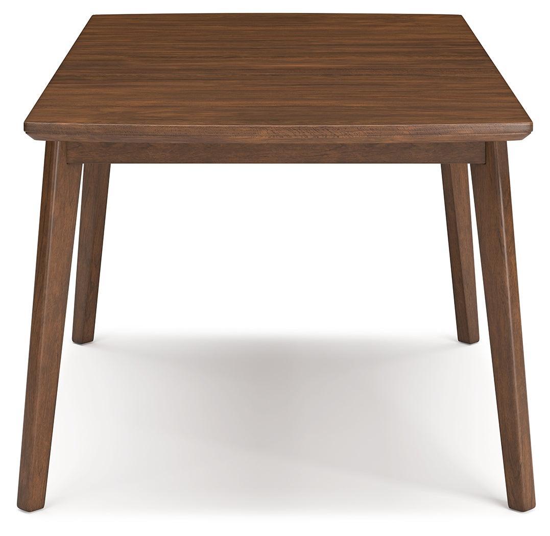 Lyncott Brown Dining Extension Table - Ella Furniture