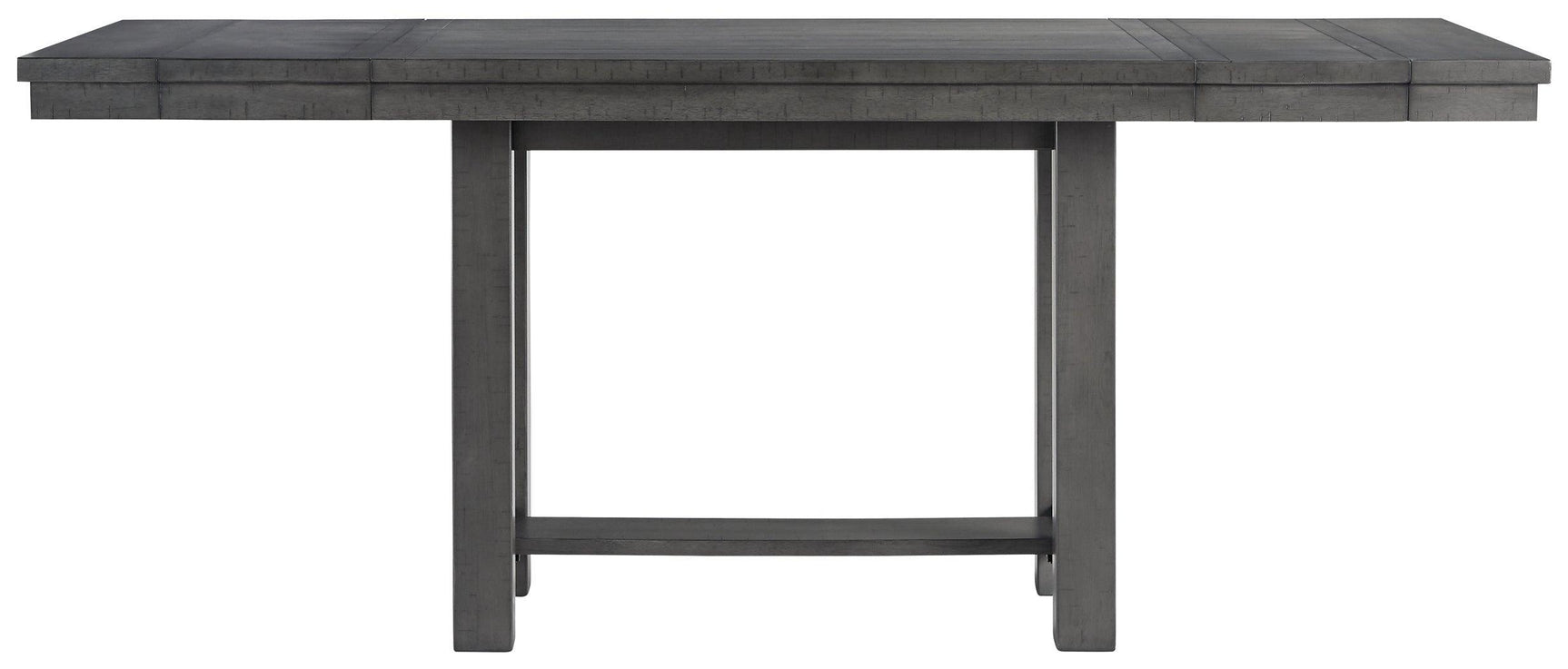 Myshanna Gray Counter Height Dining Extension Table - Ella Furniture