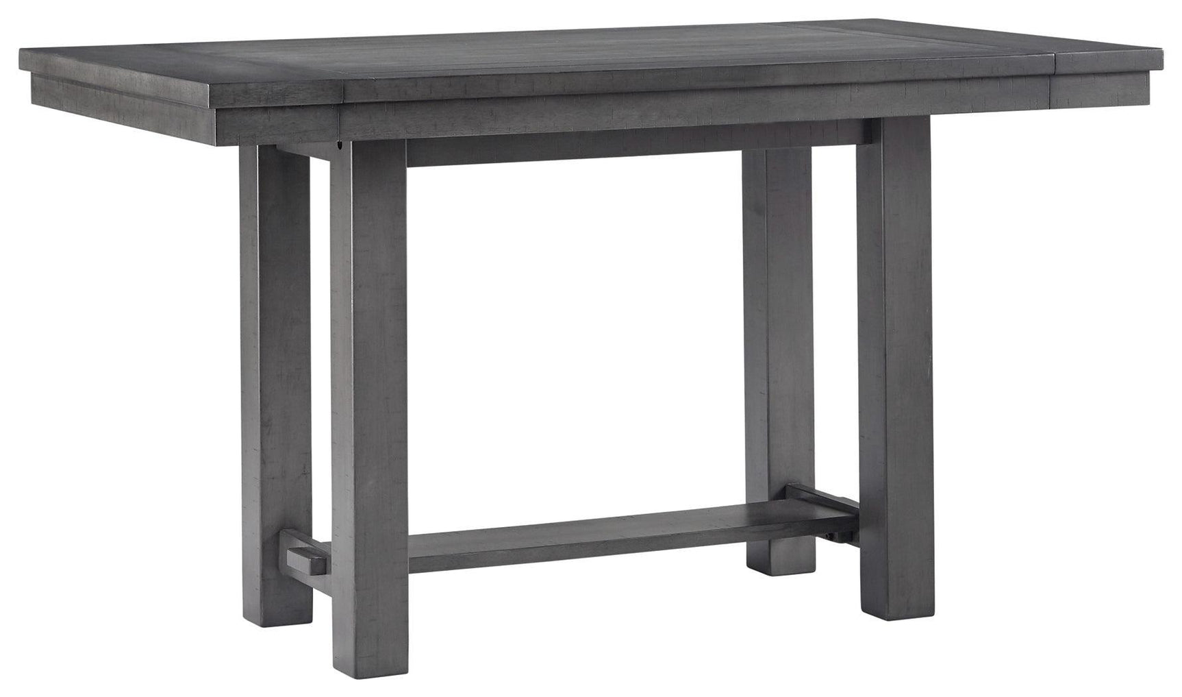 Myshanna Gray Counter Height Dining Extension Table - Ella Furniture