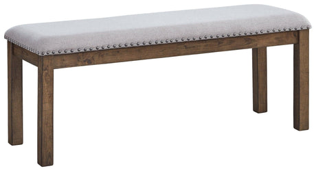 Moriville Beige Dining Bench - Ella Furniture