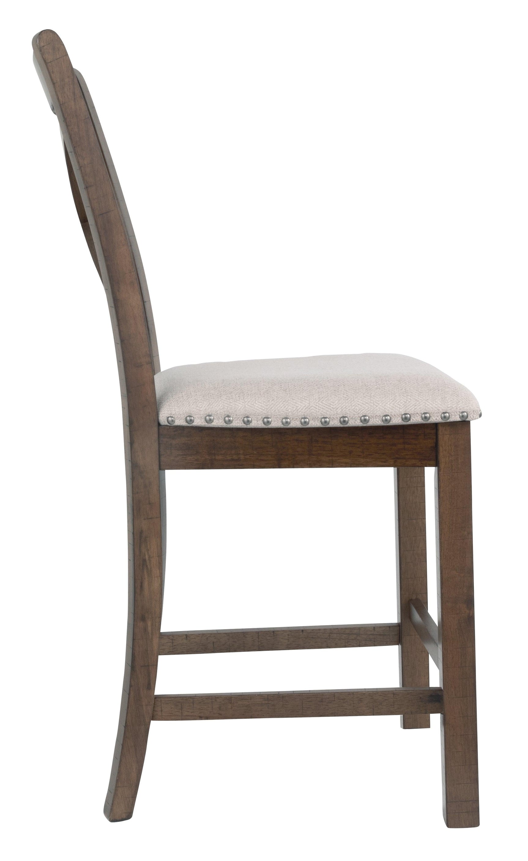 Moriville Beige Counter Height Bar Stool - Ella Furniture