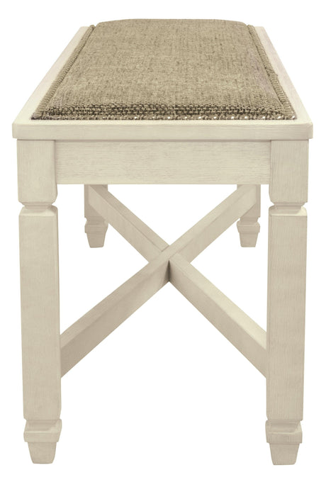 Bolanburg Two-tone Dining Bench - Ella Furniture