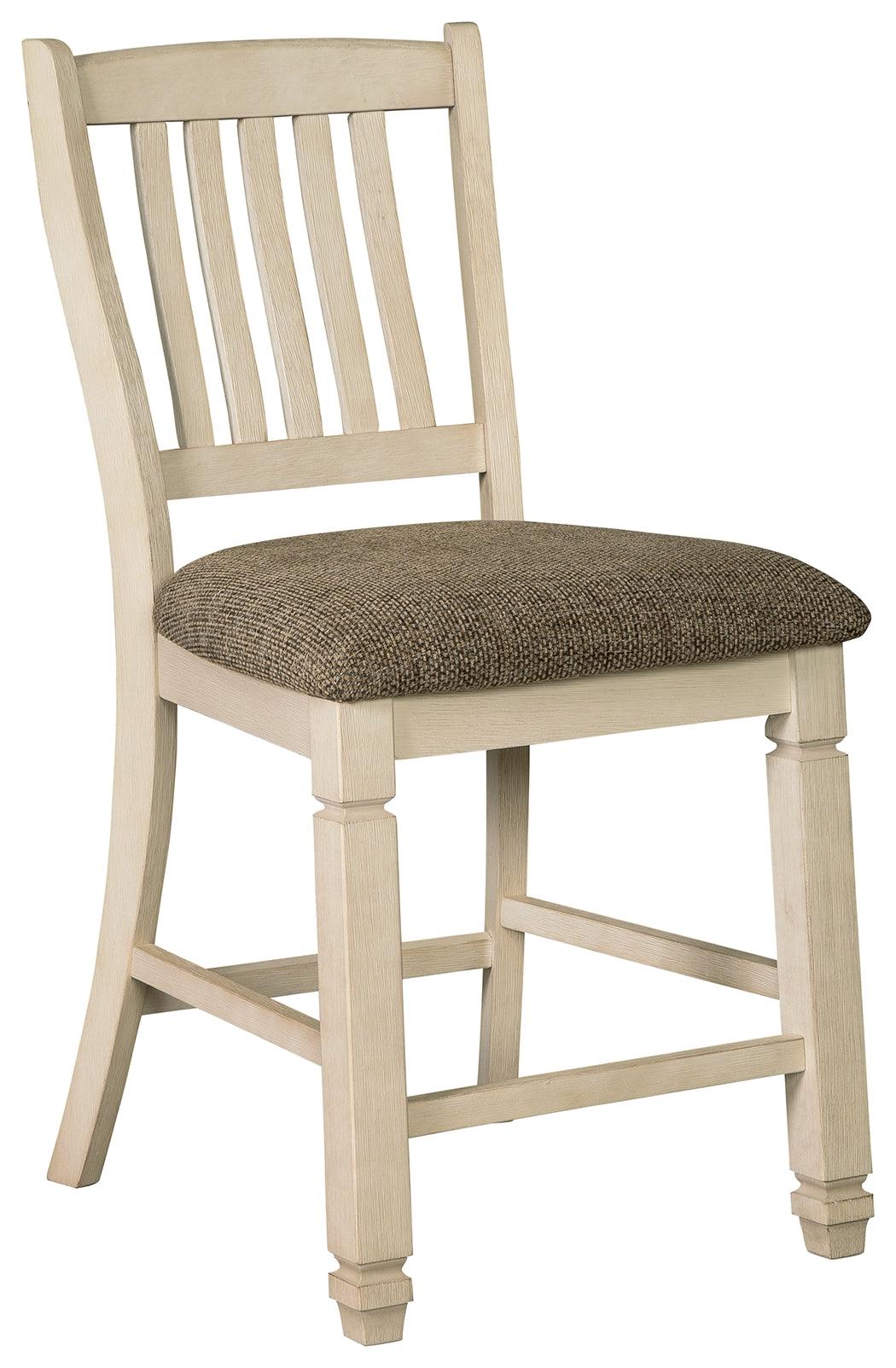 Bolanburg Two-tone Counter Height Bar Stool - Ella Furniture