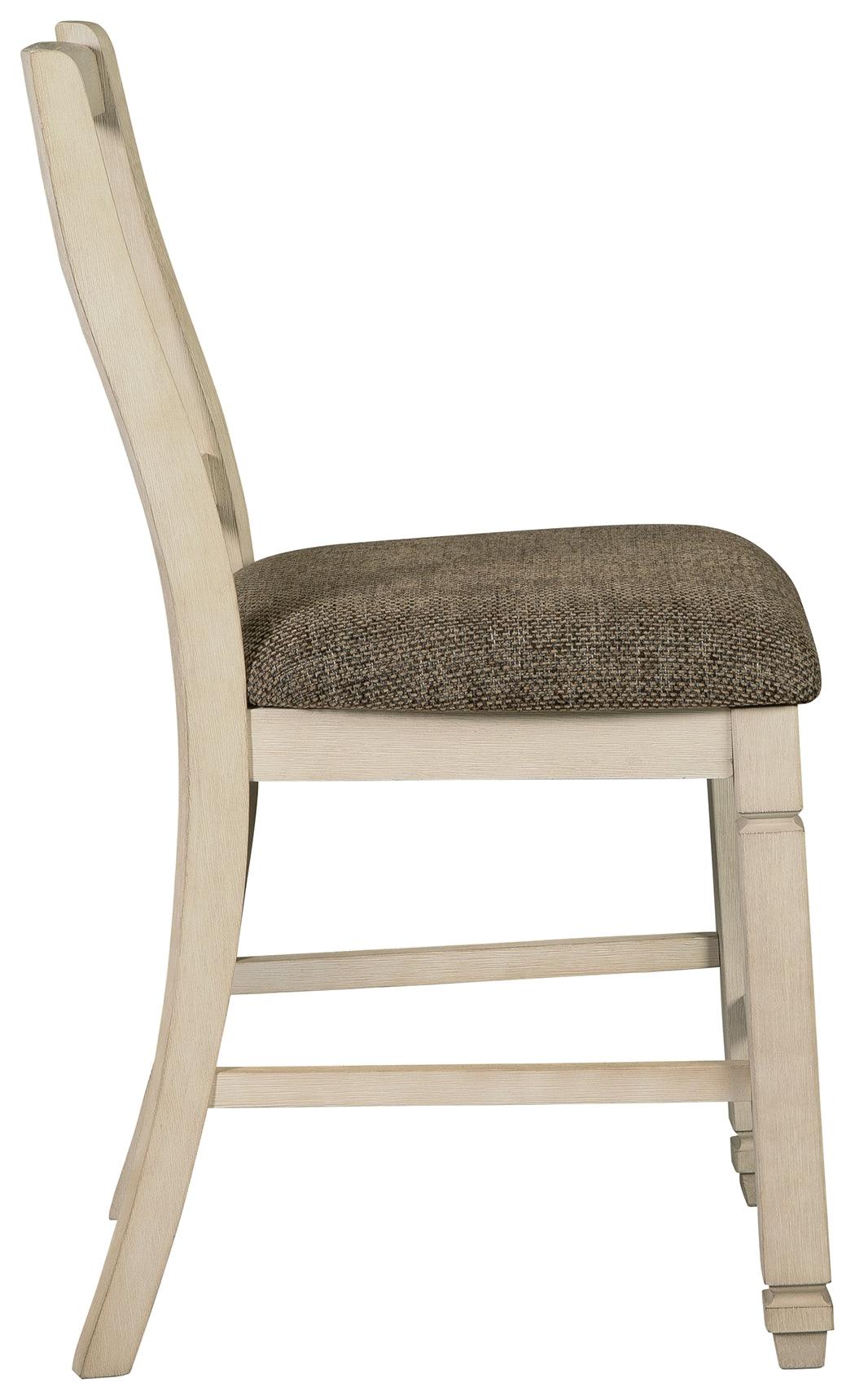 Bolanburg Two-tone Counter Height Bar Stool - Ella Furniture