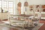 Bolanburg Two-tone Dining Chair - Ella Furniture