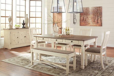 Bolanburg Two-tone Dining Chair - Ella Furniture