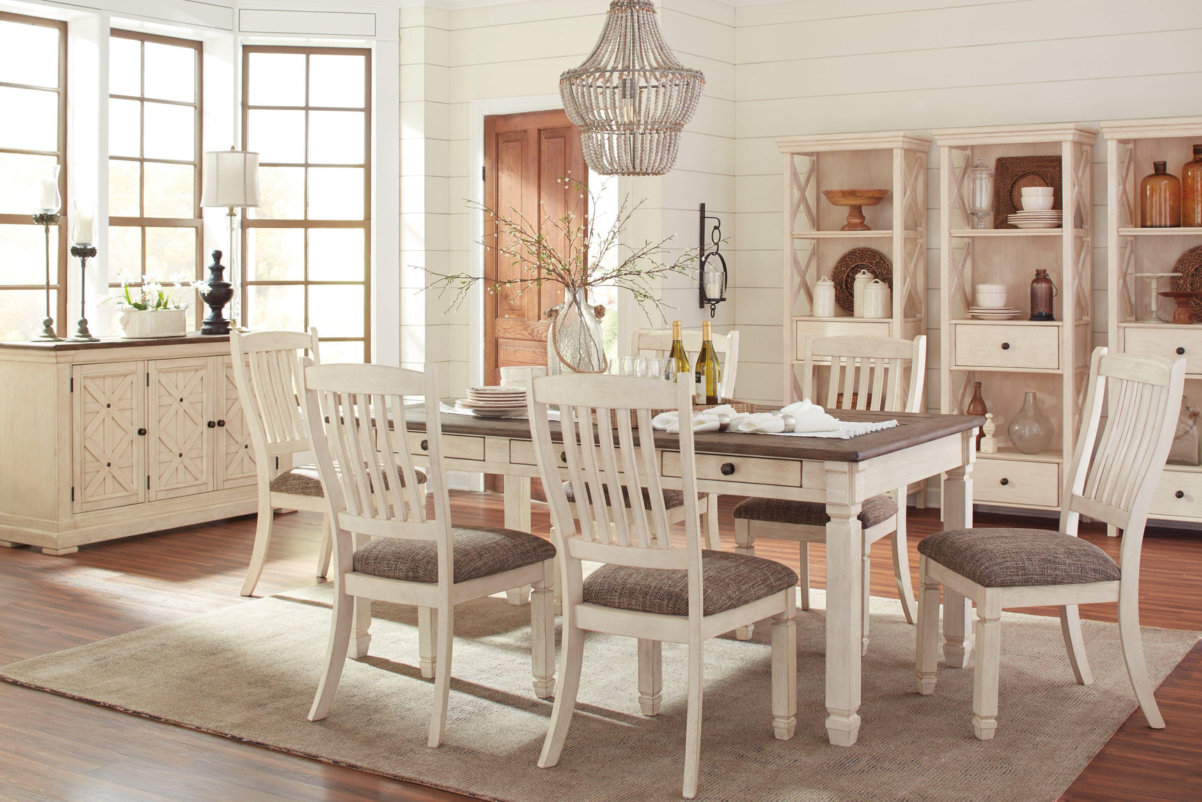 Bolanburg Two-tone Dining Chair - Ella Furniture