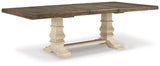 Bolanburg Antique White Extension Dining Table - Ella Furniture