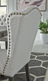 Jeanette Linen Dining Chair - Ella Furniture