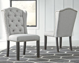 Jeanette Linen Dining Chair - Ella Furniture