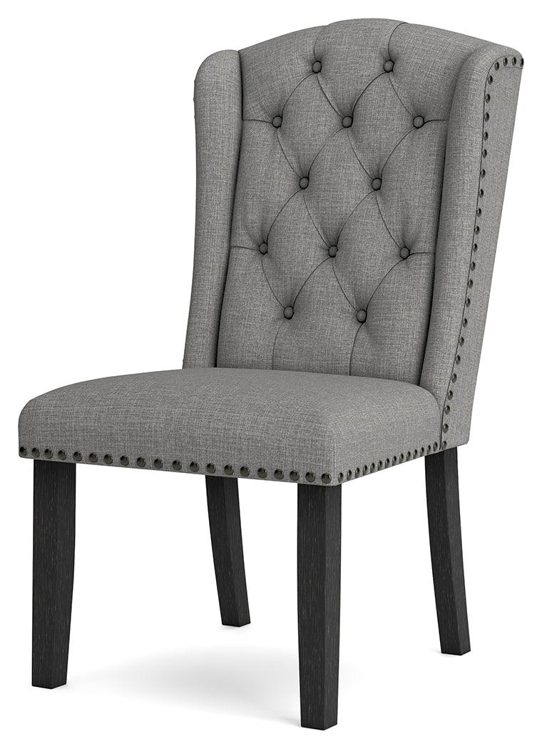 Jeanette Gray Dining Chair - Ella Furniture