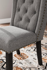 Jeanette Gray Dining Chair - Ella Furniture