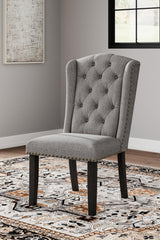 Jeanette Gray Dining Chair - Ella Furniture