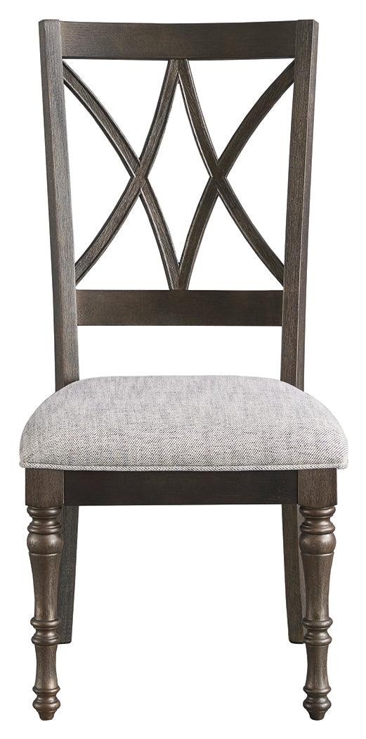 Lanceyard Grayish Brown Dining Chair - Ella Furniture