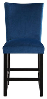 Vollardi Blue Counter Height Bar Stool - Ella Furniture