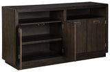 Hyndell Dark Brown Dining Server - Ella Furniture