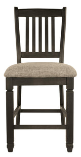 Tyler Creek Black/grayish Brown Counter Height Bar Stool - Ella Furniture