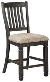 Tyler Creek Black/grayish Brown Counter Height Bar Stool - Ella Furniture