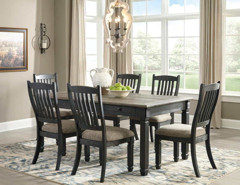 Tyler Creek Black/gray Dining Table - Ella Furniture
