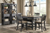 Tyler Creek Black/gray Display Cabinet - Ella Furniture