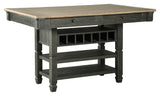 Tyler Creek Black/gray Counter Height Dining Table - Ella Furniture