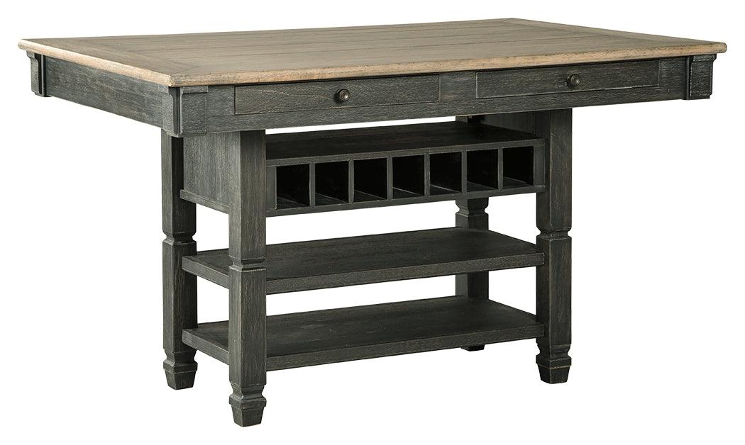 Tyler Creek Black/gray Counter Height Dining Table - Ella Furniture