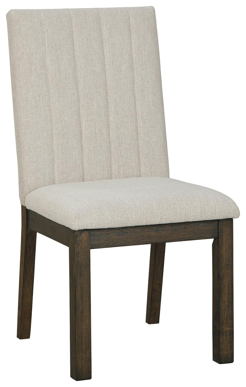 Dellbeck Beige Dining Chair - Ella Furniture
